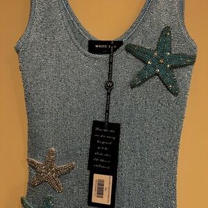 White Fox Boutique Blue Maxi Dress